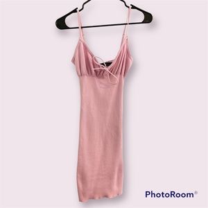 Pink Mini Dress